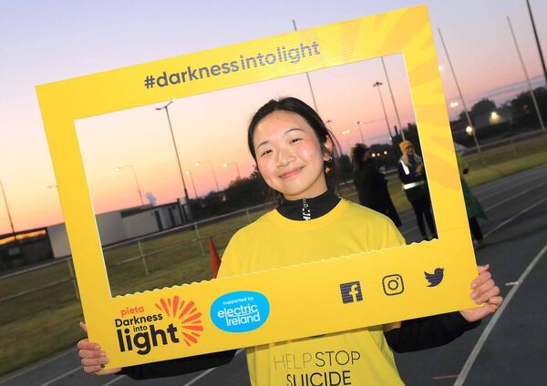 Mini Thuy pictured at Darkness Into Light. Photo: Noel Browne