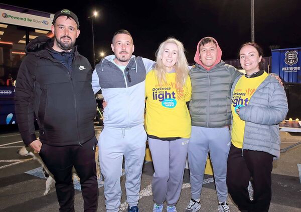Ian Coughlan, David McLoughlin, Lynn Hickey, Niall Maguire and Darla Kelly. Photo: Noel Browne