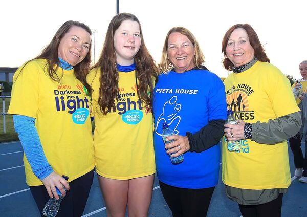 Tracy and Emily Power, Denise McGrath and Una Kingston. Photo: Noel Browne