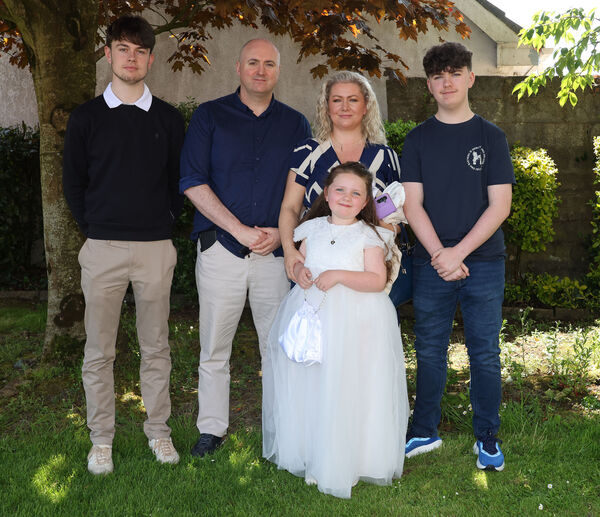 Evie, Our Lady of Mercy, who received her First Holy Communion at the Holy Family Church.