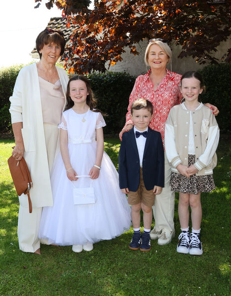  Rosie Barry, Our Lady of Mercy, who received her First Holy Communion at the Holy Family Church.