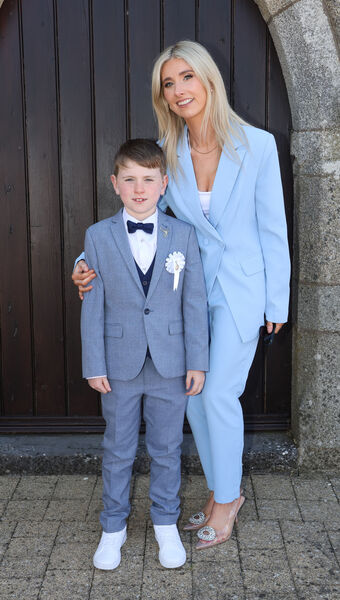  Josh McGrath, St. Mary's Ballygunner, who received his First Holy Communion at St. Mary's Church.