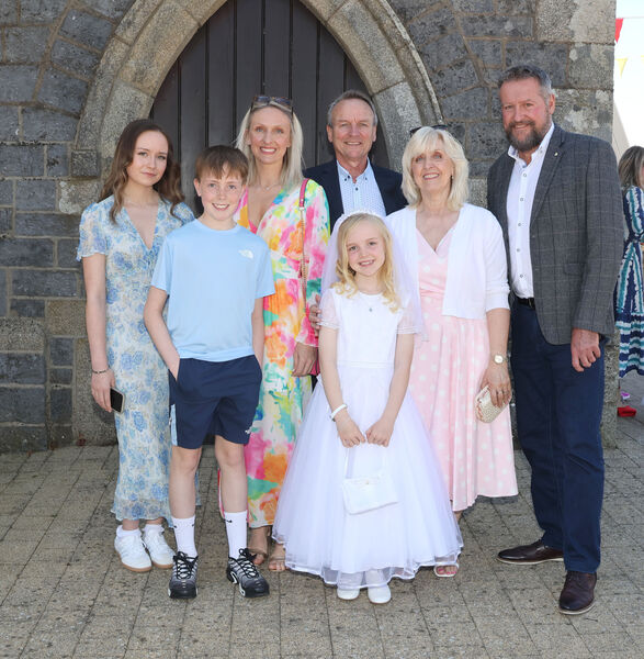  Charlotte Marsh, St. Mary's Ballygunner, who received her First Holy Communion at St. Mary's Church.
