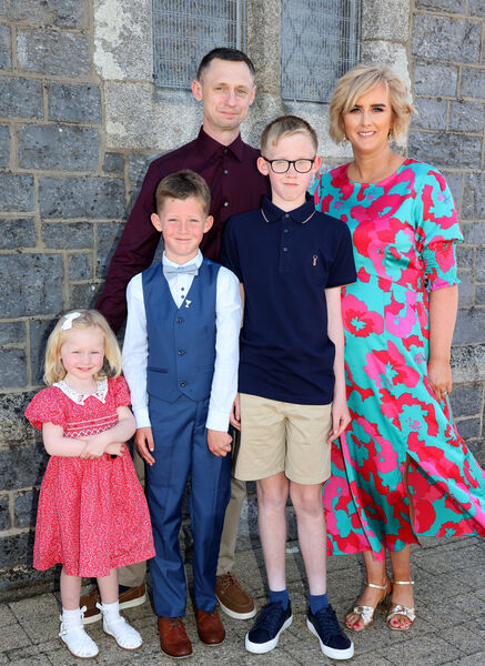  Charlie Power, St. Mary's Ballygunner, who received his First Holy Communion at St. Mary's Church.