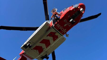 Injured walkers rescued from Waterford's Coumshingaun ridge by SEMRA and Rescue 117