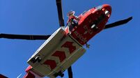 Injured walkers rescued from Waterford's Coumshingaun ridge by SEMRA and Rescue 117