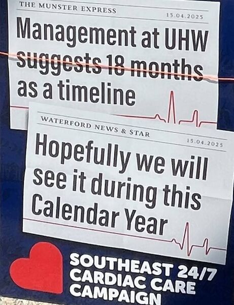'The Southeast 24/7 Cardiac Care Campaign' highlighting recent media coverage of the 24/7 cardiac care approval at UHW. 'The Southeast 24/7 Cardiac Care Campaign' highlighting recent media coverage of the 24/7 cardiac care approval at UHW.