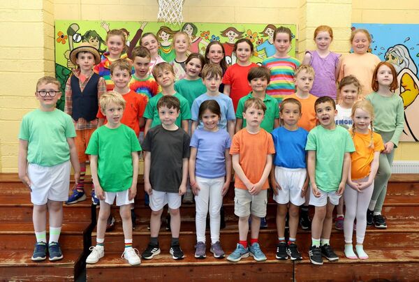 First Class pupils who performed in the Butlerstown NS production of The Wizard of Oz. Photo: Joe Evans First Class pupils who performed in the Butlerstown NS production of The Wizard of Oz. Photo: Joe Evans