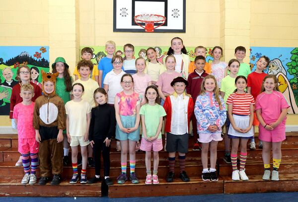 Third Class pupils who performed in the Butlerstown NS production of The Wizard of Oz. Photo: Joe Evans Third Class pupils who performed in the Butlerstown NS production of The Wizard of Oz. Photo: Joe Evans