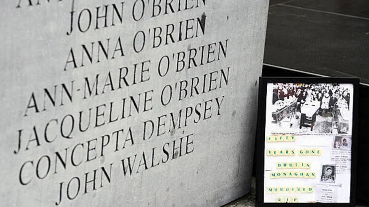 Tánaiste ‘committed’ to securing answers on Dublin-Monaghan bombings