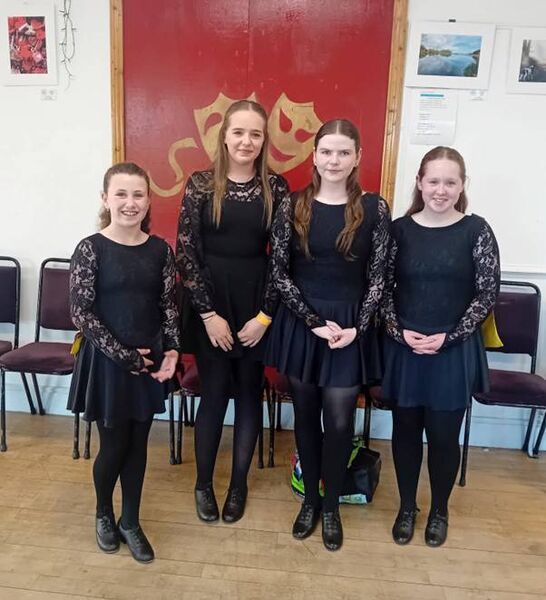 Members of the Sliabh gCua Set Dancing Club at the Fleadh Cheoil na nDéise in Ballyduff Upper