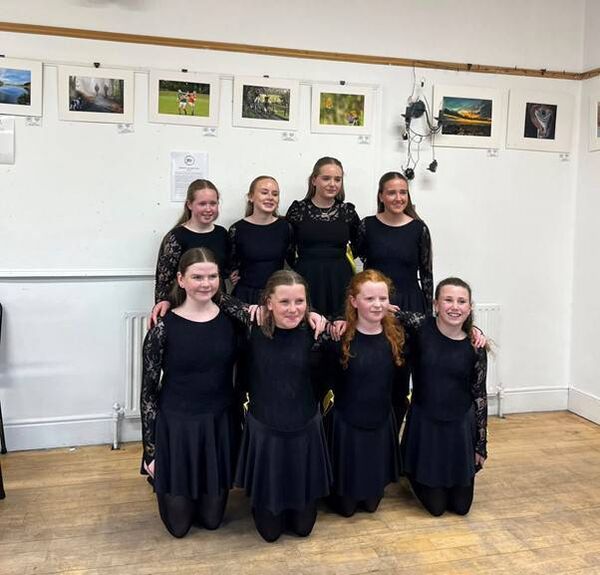 Members of the Sliabh gCua Set Dancing Club at the Fleadh Cheoil na nDéise in Ballyduff Upper