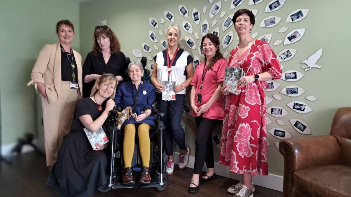 Waterford artist cuts words with nursing home launch of latest creation