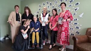 Waterford artist cuts words with nursing home launch of latest creation