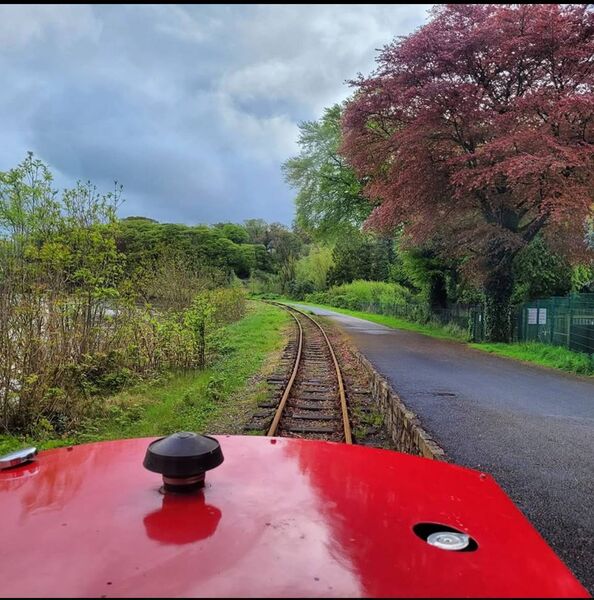 Beautiful views from Kilmeaden train.