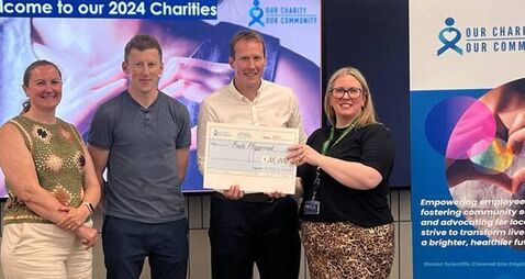 Cheque presentation made towards community playground in County Waterford