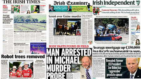 What the papers say: Monday's front pages