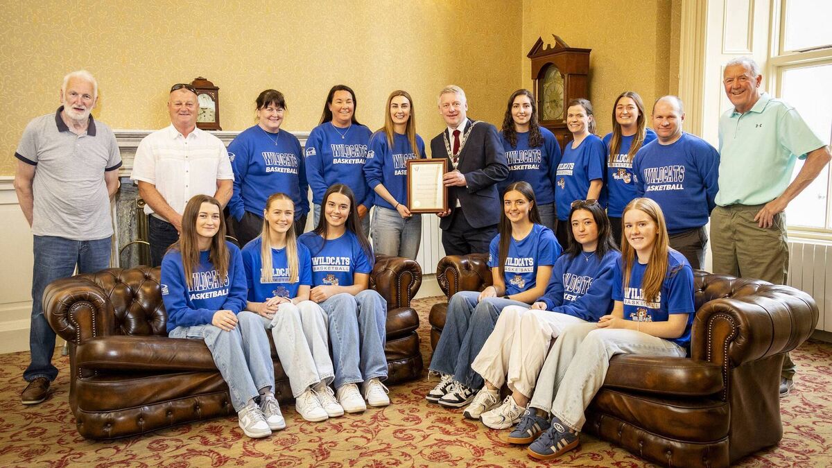 Waterford's Wildcats Basketball Club celebrated at City Hall