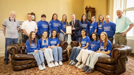 Waterford's Wildcats Basketball Club celebrated at City Hall