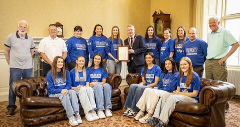 Waterford's Wildcats Basketball Club celebrated at City Hall