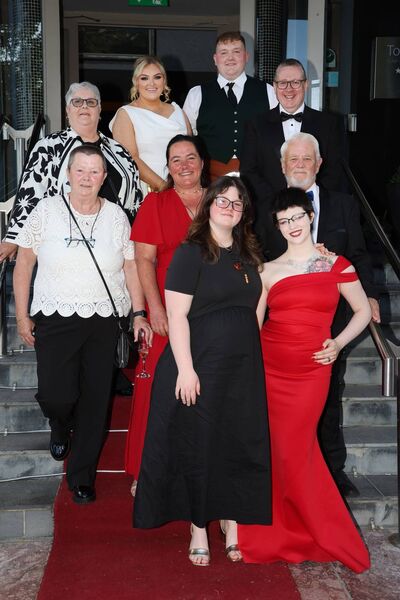 Members of the red Cross, at the Mayor's Charity Gala Ball in the Tower Hotel. Photo: Joe Evans