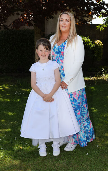 Tegan Flynn, Our Lady of Mercy, who received her First Holy Communion at the Holy Family Church. Tegan Flynn, Our Lady of Mercy, who received her First Holy Communion at the Holy Family Church.