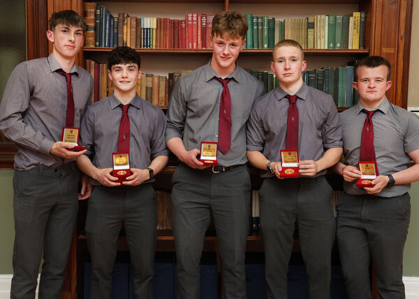 Award winners at the De La Salle College, Senior Awards Evening. Award winners at the De La Salle College, Senior Awards Evening.