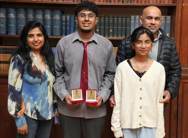 Avinash Manoj, 5th Year Biology and English Award, at the De La Salle College Senior Awards Evening. Avinash Manoj, 5th Year Biology and English Award, at the De La Salle College Senior Awards Evening.