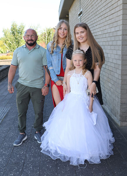  Nicole Mikaret, St. Ursula's, who received her First Holy Communion at the Sacred Heart Church. 