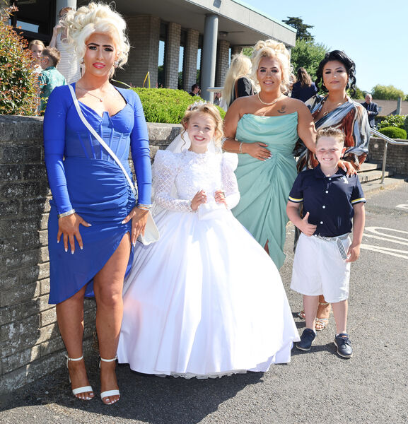  Mariah Connors, St. Ursula's, who received her First Holy Communion at the Sacred Heart Church.