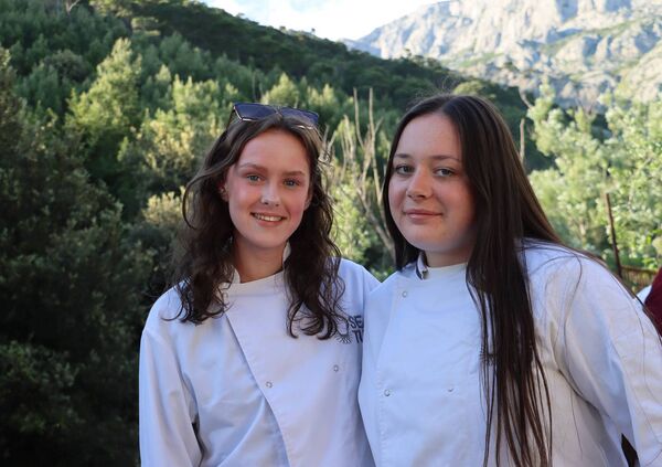 Some of the students in culinary arts at SETU who were part of the trip. Pic: setu.ie
