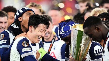 Son Heung-min says he can finally be called a ‘legend’ after Europa League win