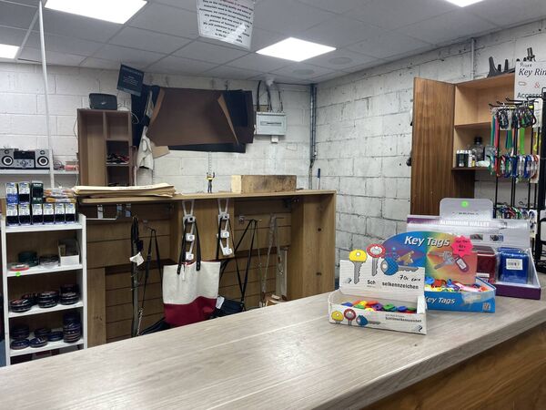 The shop is clearing up for the final move. 