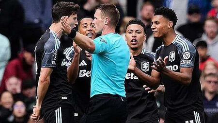 Aston Villa to file complaint over choice of referee for Man Utd clash