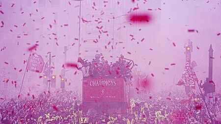 Liverpool celebrate Premier League success with fans in city centre parade
