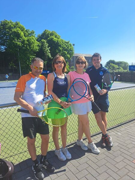 Gerardeen O Connor and Vanco Ivanovski, along with Ciarán Brady and Olive Hackett