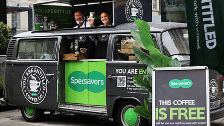 Specsavers to offer free tea and coffee to Dublin commuters