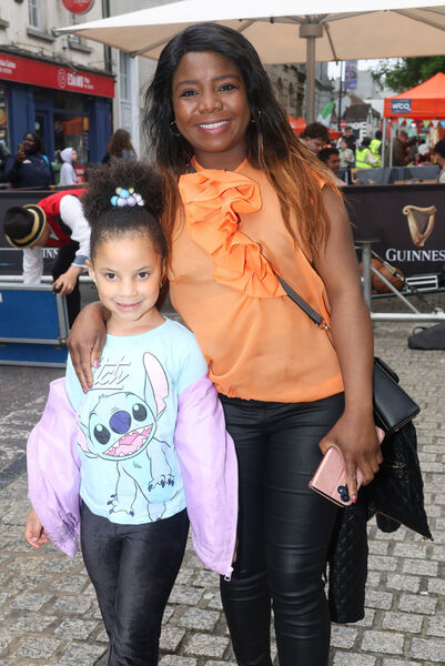  Isabella and Bessie, at Africa Day held at Waterford Cultural Quarter. Photo: Joe Evans