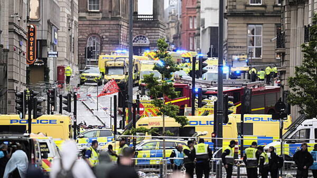 What happened during the Liverpool parade crash