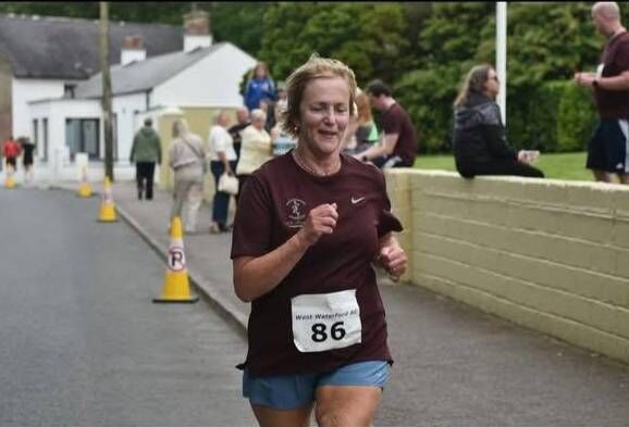 A member of the Touraneena Runners' Club ladies who participated in the Ardmore 5 mile event.