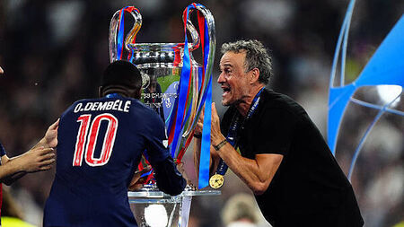 Luis Enrique backs Ousmane Dembele for Ballon d’Or after PSG’s European glory