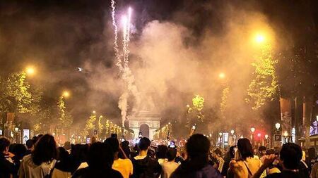 More violence disrupts PSG’s Champions League celebrations