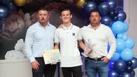 Young boxer Michael Reilly celebrated for sporting achievements