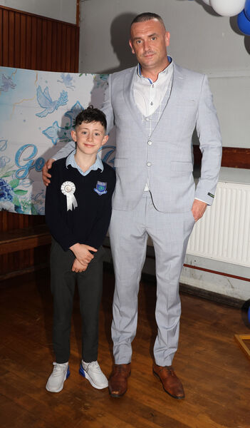  Christian Hendrick, Mount Sion, who received his First Holy Communion at Ballybricken Church.