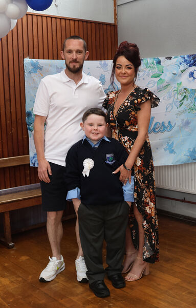  Michael Feehan, Mount Sion, who received his First Holy Communion at Ballybricken Church.