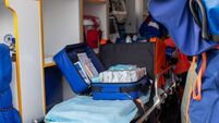 Gardaí in Waterford are investigating the theft of a medical bag from an ambulance 