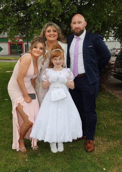  Mia Walsh, St. Saviour's, who received her First Holy Communion at St. Saviour's Church.
