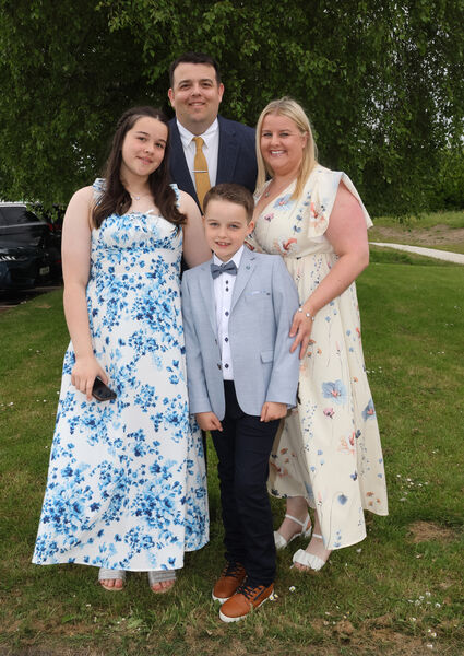  Darragh English, St. Saviour's, who received his First Holy Communion at St. Saviour's Church.