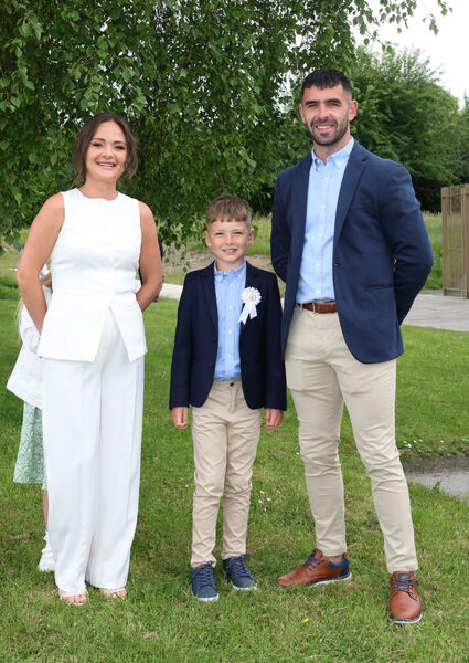  Alfie Sage, St. Saviour's, who received his First Holy Communion at St. Saviour's Church.