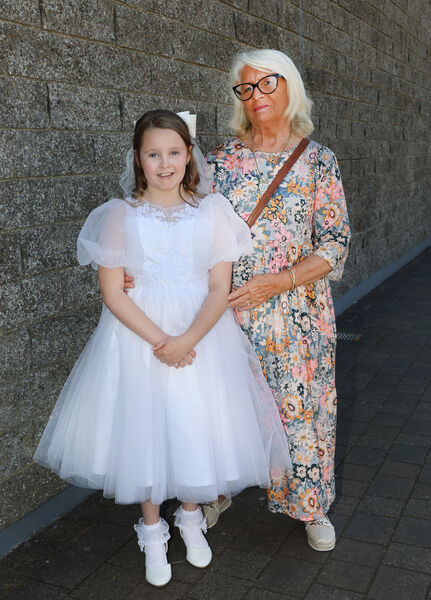  Jorgie Winter, Presentation, who received her First Holy Communion at St. Paul's Church.